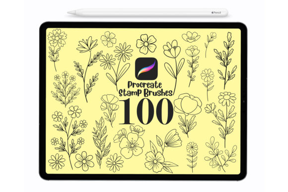 100 Botanical Brushes for Procreate: Elevate Your Floral Design