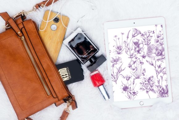 40 Beautiful Wild Flowers Brush Stamps 2: Effortless Floral Artistry