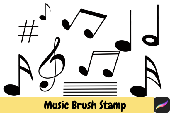 Bring Musical Charm to Your Art with Procreate Stamps