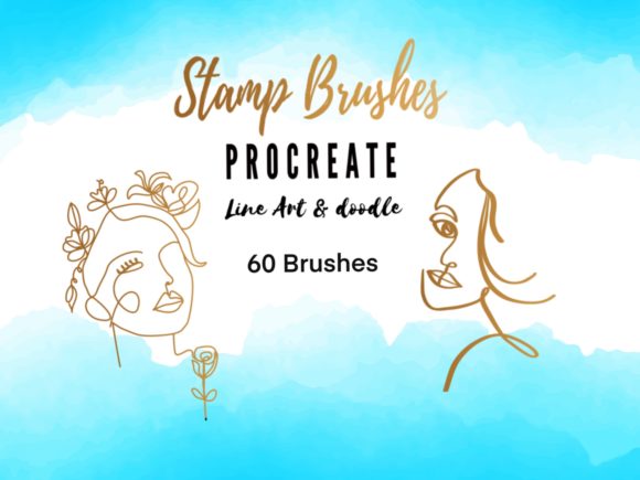 Elevate Your iPad Art: The Power of Stamp Brushes Line Art and Doodle Procreate