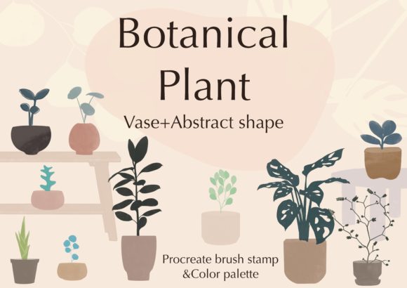 Elevate Your Procreate Art with Botanical Stamps