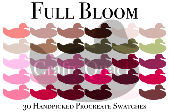 Full Bloom Procreate Swatch Palette: Unlocking Vibrant Creativity