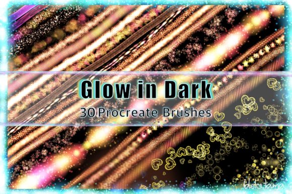 Procreate Brush Glow Neon Glitter Light: A Designer's Toolkit
