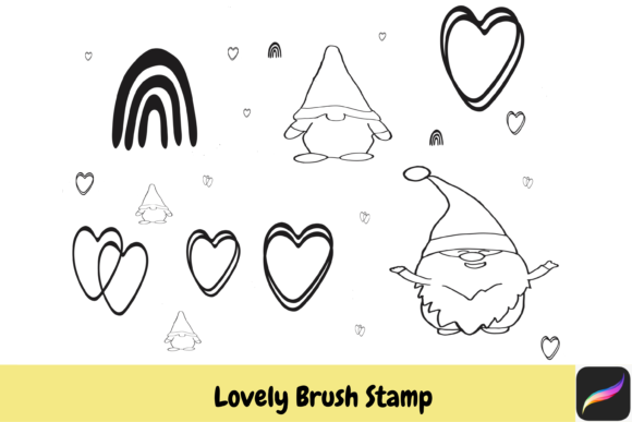 Procreate Brush Stamps Lovely Hand Drawn: A Creative Toolkit