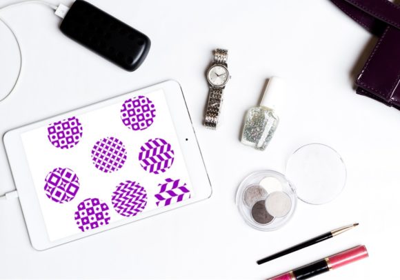 Transform Your Digital Canvas with Seamless Geometric Patterns Brush Stamps